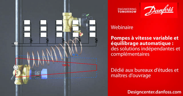 Webinaire chauffage Pompes à vitesse variable et équilibrage automatique