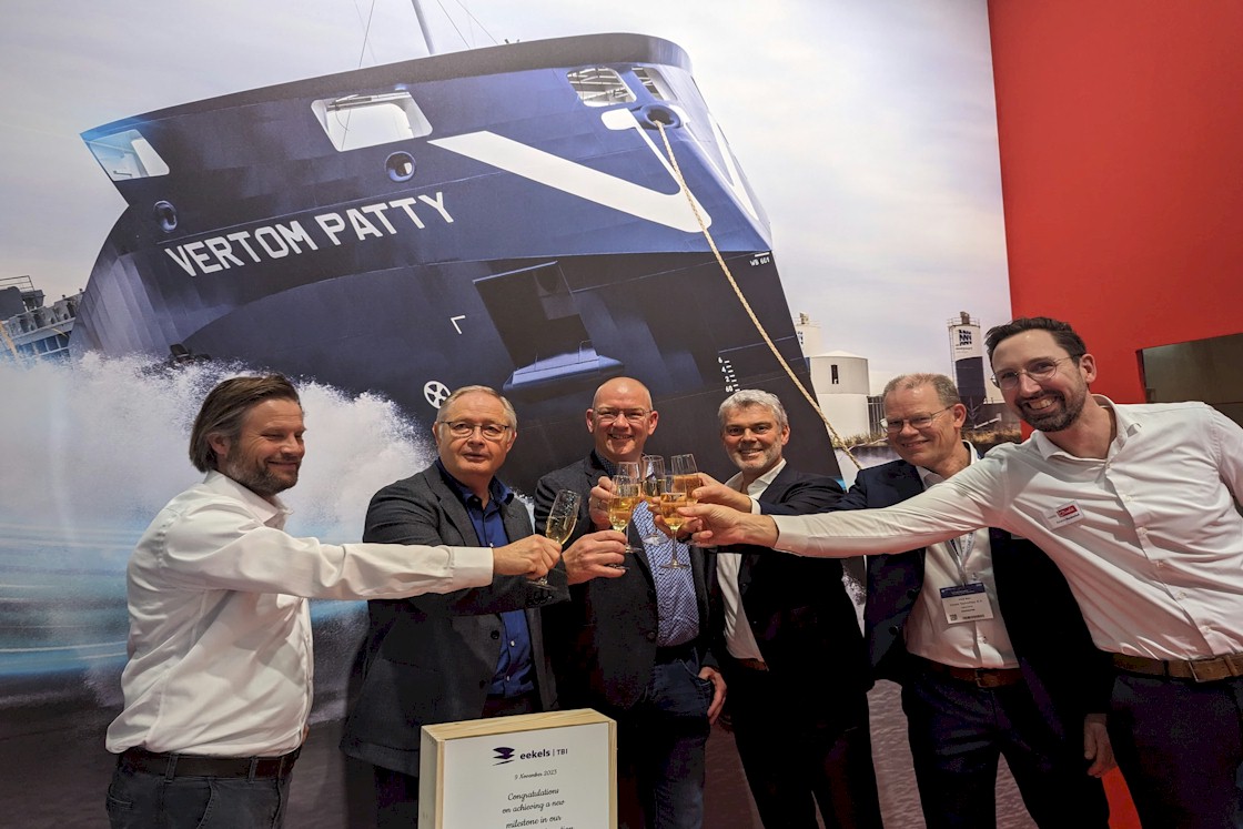 Samenwerking Eekels | TBI en Danfoss Drives bekrachtigd tijdens Europort