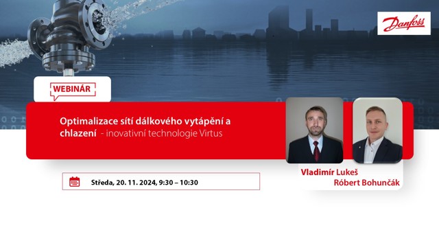 Optimalizace sítí dálkového vytápění a chlazení