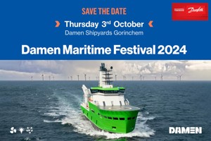 Damen Maritime Festival 3 oktober 2024 | Danfoss Drives | Danfoss Sondex | Elektrificatie | 3 october 2024 |