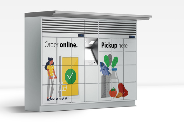 Refrigerated lockers