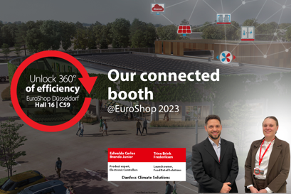 Connected booth at EuroShop2023