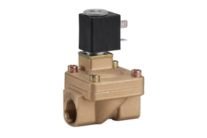 Product photo of the EV220A servo-operated 2/2-way solenoid valves by Danfoss