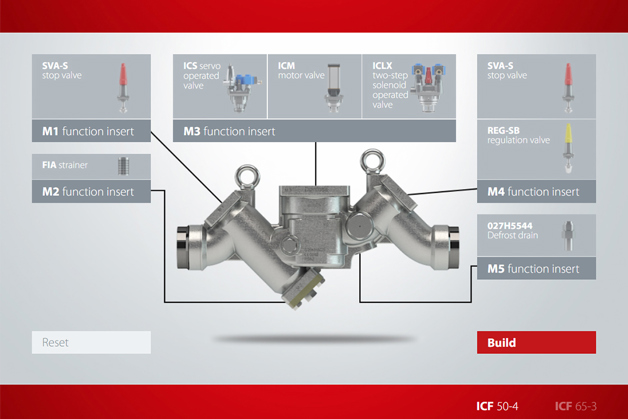 ICF Flexline™ interactive tool - Danfoss