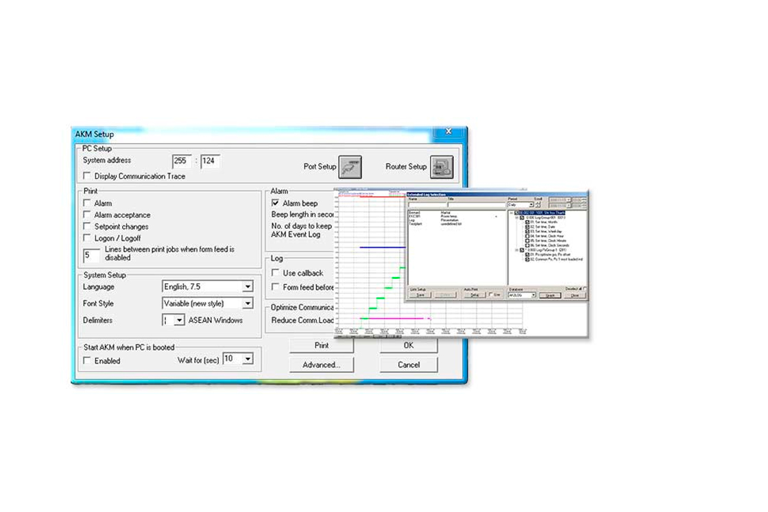 AKM refrigeration log | ADAP-KOOL® software Danfoss