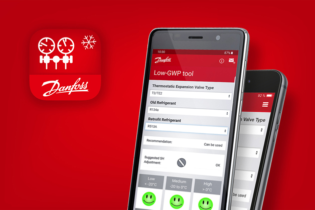 Lage GWP app - Danfoss