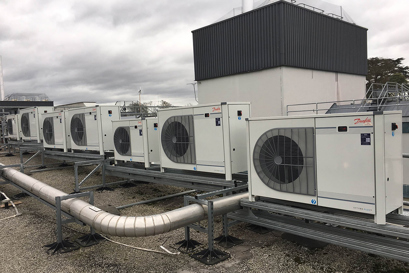 La gama mejorada de unidades condensadoras de bajo GWP proporcionan frío para las cámaras frigoríficas de los hospitales - Danfoss