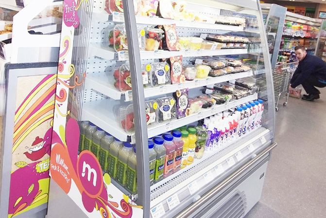 High-end snack products and convenience shopping to people on-the-go