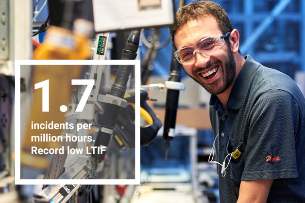 Diminution record des accidents avec arrêt de travail