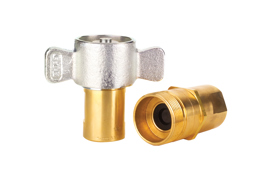 Hydraulic and pneumatic quick disconnect couplings