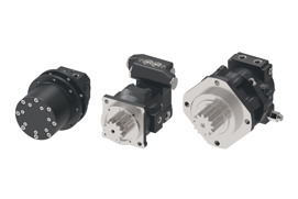 Track and Swing motors