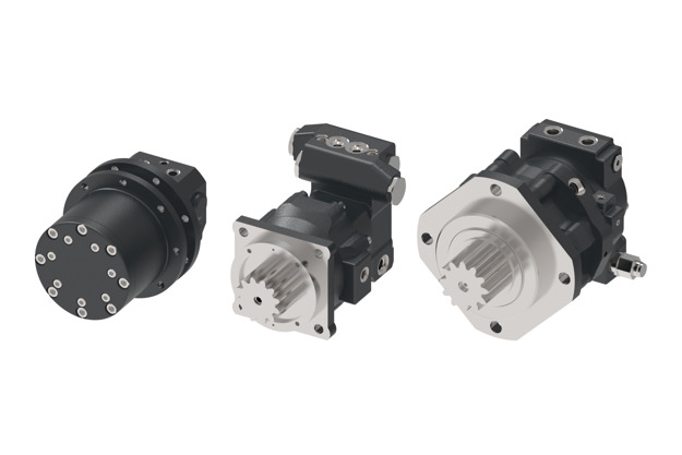 Track and Swing motors