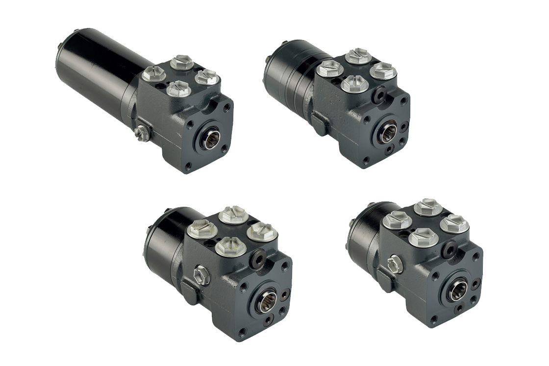Steering Control Unit Orbitrol OSPC 160 OR REACTION FROM WHEELS TO THE STEERING 
