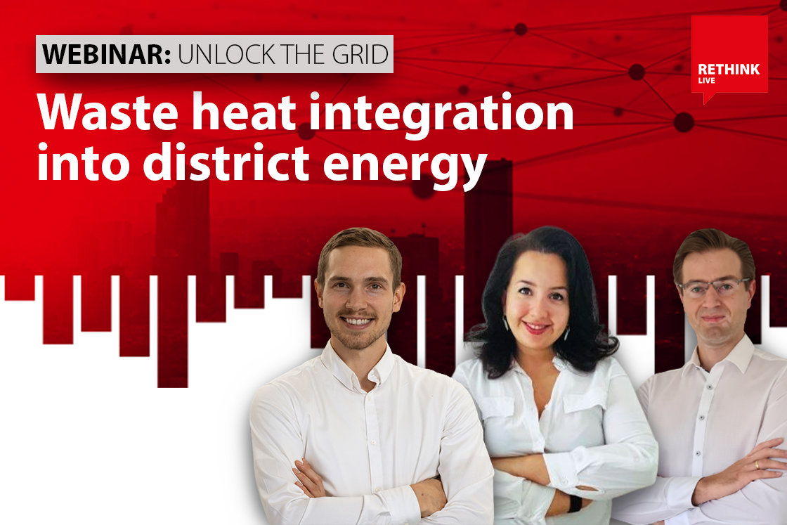 Webinar 2 – Waste heat integration into district energy - Oct 5th 1PM