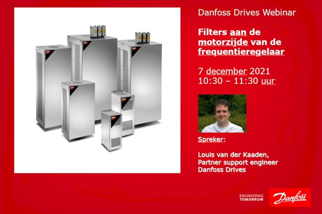 Danfoss Drives webinar 7 dec 2021: Filters aan de motorzijde van de frequentieregelaar