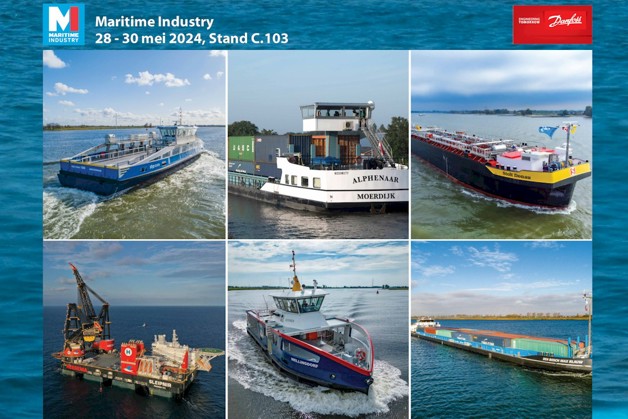 Danfoss Drives op Maritime Industry, 28-30 mei 2024, Stand C.103