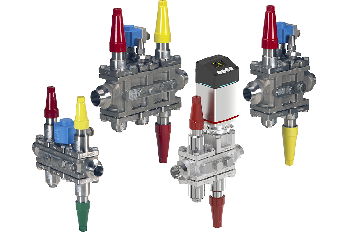 Estación de válvulas ICF Flexline™ de acero inoxidable