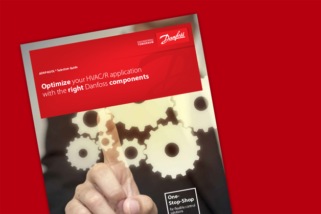 Zoptymalizuj swoją instalację HVAC/R przy użyciu odpowiednich elementów Danfoss — przewodnik ułatwiający dobór automatyki ADAP-KOOL®.