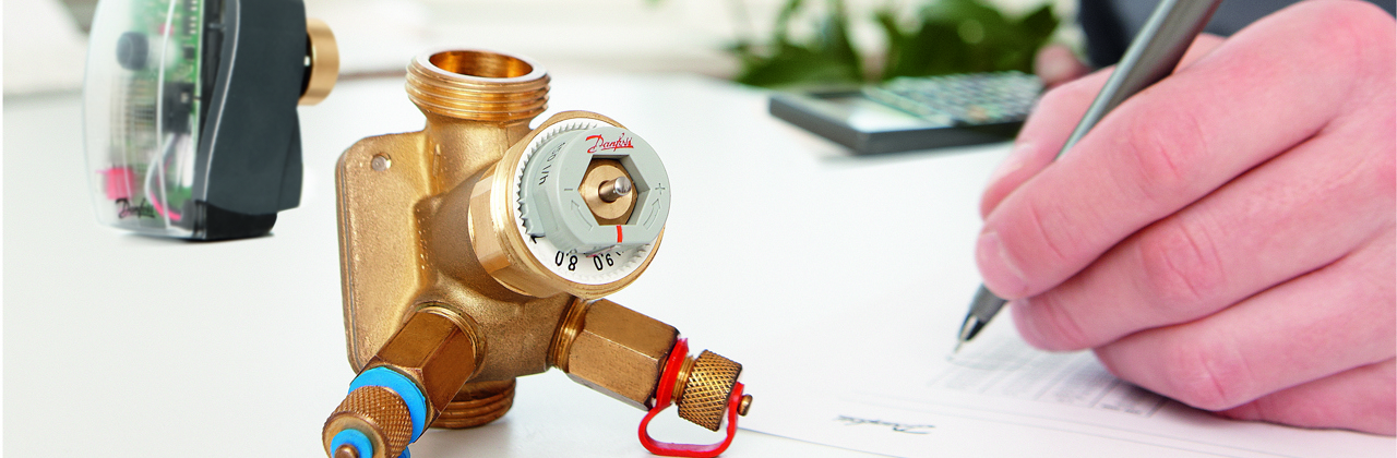 Progettazione facile Danfoss AB-QM dei sistemi HVAC