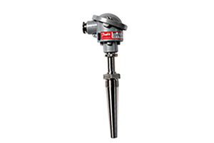 Sensor de temperatura tipo MBT 5113 de Danfoss para gases de escape
