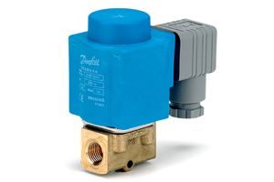 Product photo of the EV210B 2/2-way direct-operated solenoid valves by Danfoss