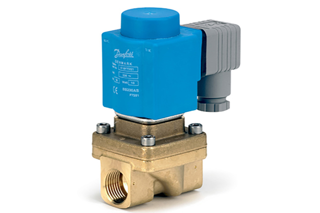 Válvula solenoide de 2/2 vias operada por abertura assistida EV250B danfoss