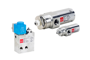 Válvulas para alívio de pressão VPH e VRH da Danfoss para aplicações de alta pressão