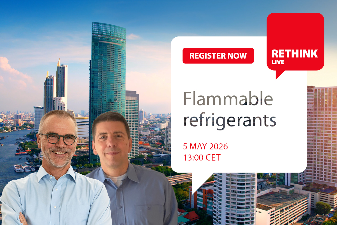 Join RETHINK Live: Flammable refrigerants