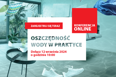zalany pokój, webinar oszczędność wody w praktyce