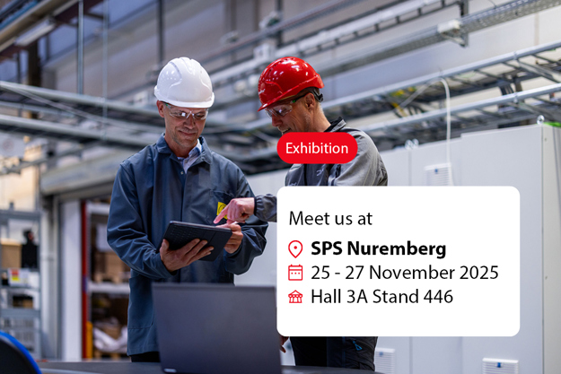 Danfoss a SPS Norimberga: Passa da noi al PAD 3A, Stand 446