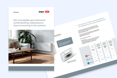 Whitepaper: Het onmogelijke gecombineerd: comfortkoeling, topkoeling en vloerverwarming in één systeem