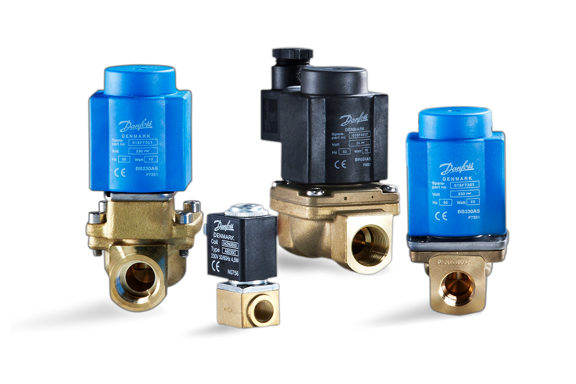 Solenoid valves for marine applications