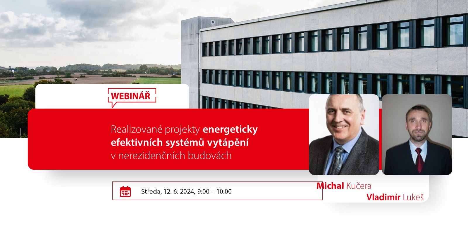 Realizované projekty energeticky efektivních systémů vytápění v nerezidenčních budovách