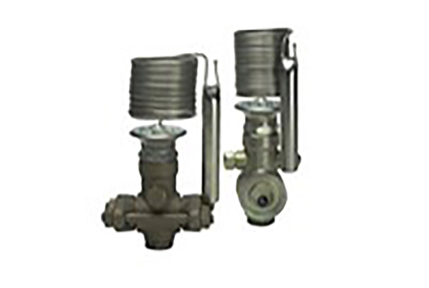 Product photo of the TEA thermostatic expansion valve by Danfoss
