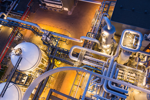 Chemical, pharmaceutical, plastics industries