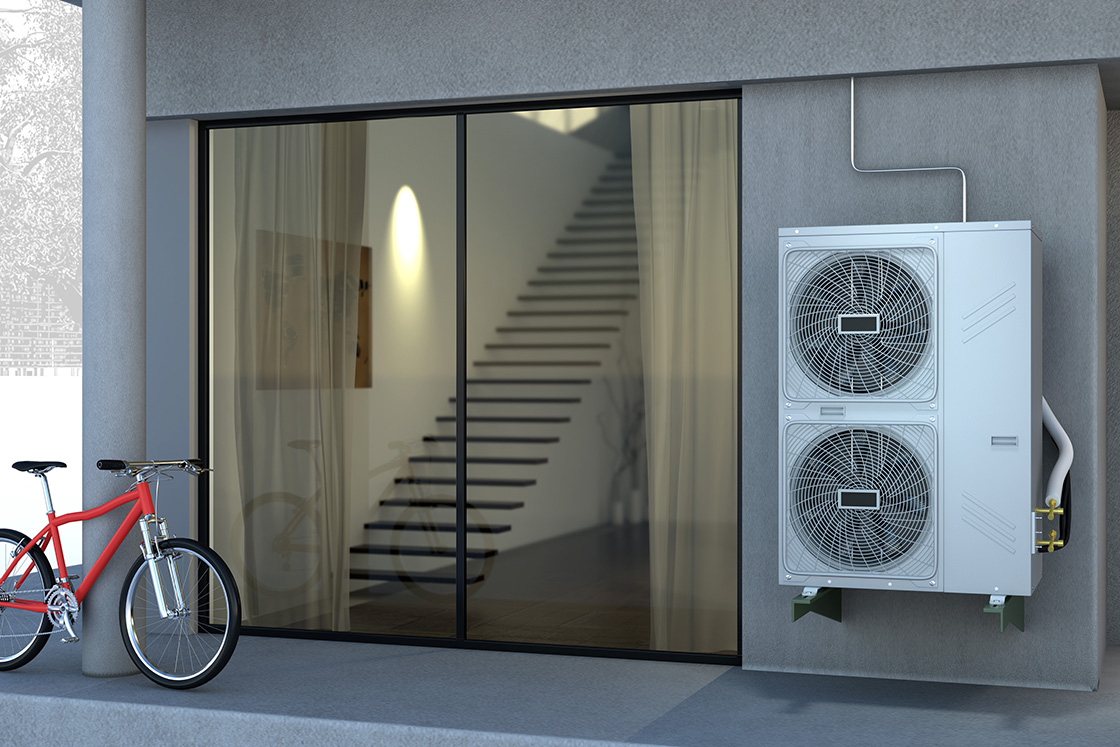 Residential air conditioner heat pump - Danfoss components and solutions
