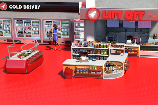 Soluzioni Danfoss per la refrigerazione commerciale | Minimarket
