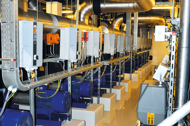 Salas de servidores Equinix: aire acondicionado totalmente fiable