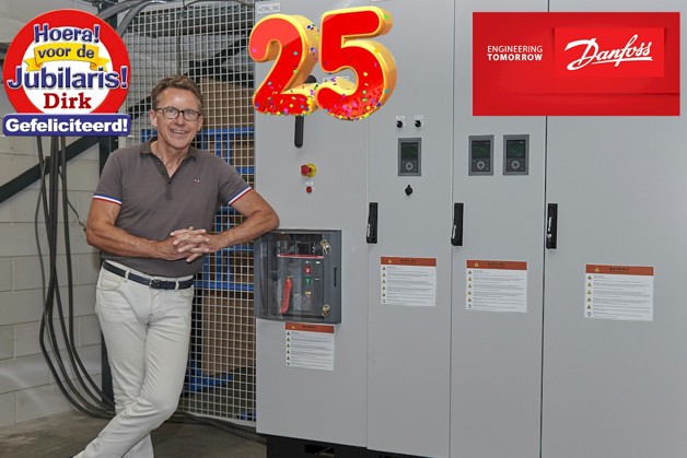Danfoss Drives | Jubilaris Dirk Verschoor in het zonnetje |
