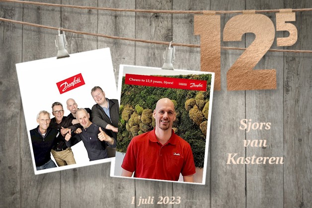 Danfoss Drives | 12half-jarig jubileum Sjors van Kasteren bij Danfoss Drives | 1 juli 2023 | ADC