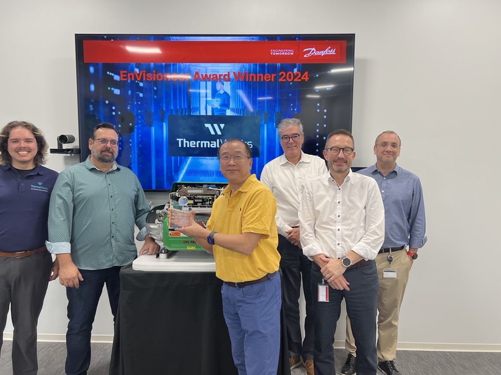 ThermalWorks’ leadership is presented with the EnVisioneer of the Year award in the System Integrator category.