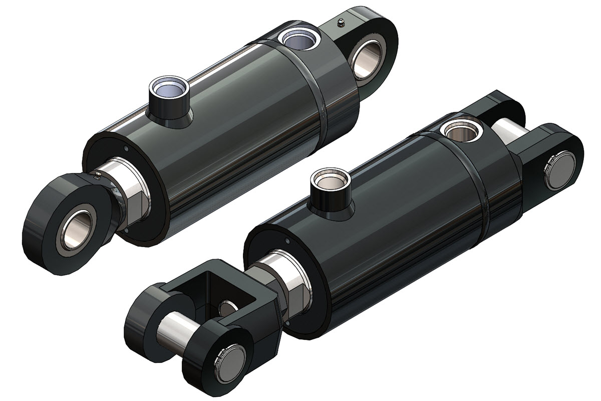 Welded hydraulic cylinders W series Danfoss
