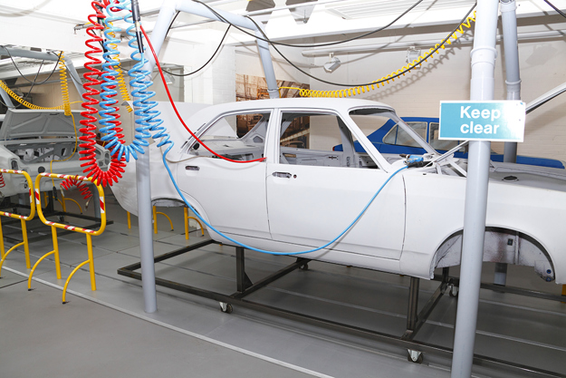 Brandbestrijdingssystemen voor de auto-industrie