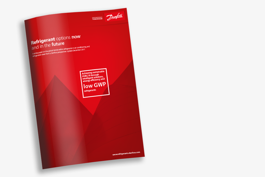 Estudo técnico da Danfoss - Opções de refrigerante, agora e no futuro