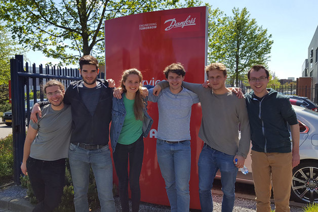 Danfoss Drives sponsors the team
