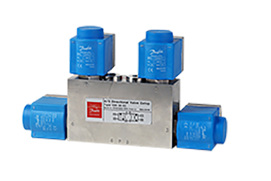 Válvula direccional de 4/3 vías VDH de Danfoss