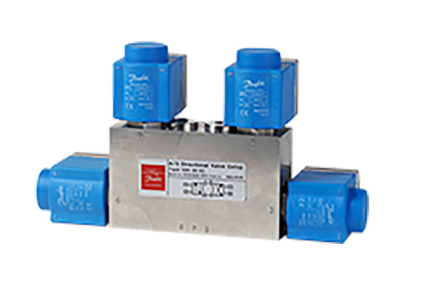 Válvula direccional de 4/3 vías VDH de Danfoss
