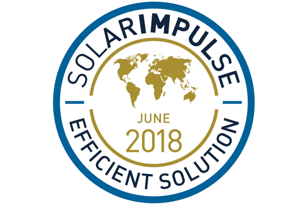 Maailmanlaajuisen Solar Impulse järjestön tukema ratkaisu.