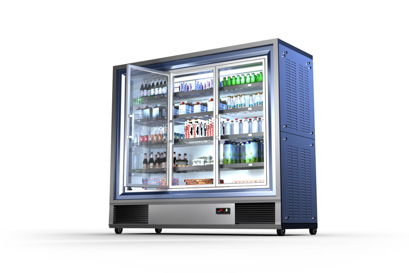 玻璃门冷柜——丹佛斯商业制冷解决方案
