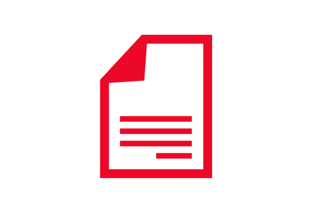red paper icon